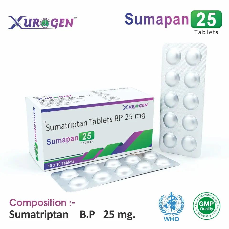 Sumatriptan 25mg tablet